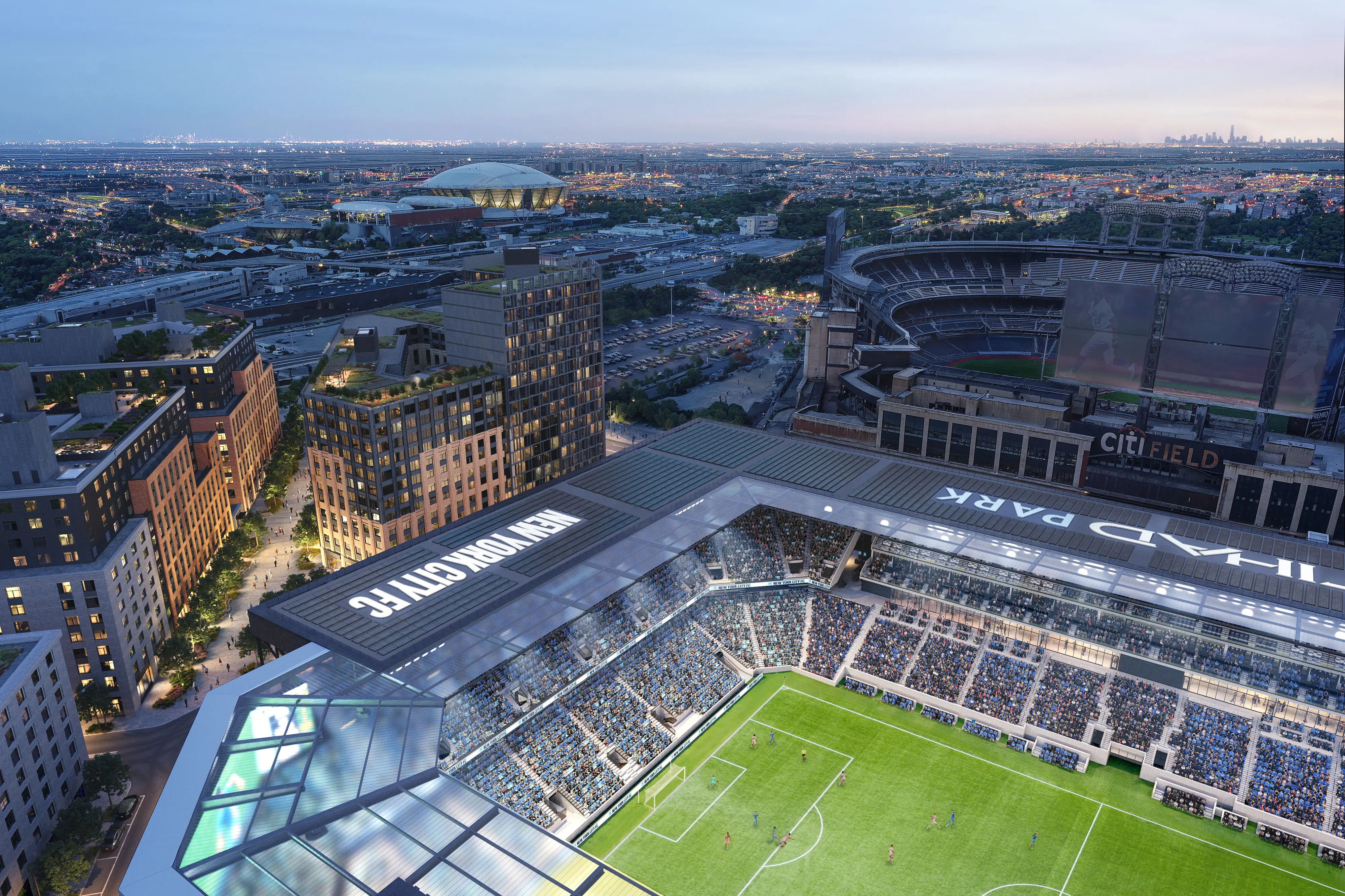 New York City Football Club to Build the First-Ever Fully Electric Soccer Stadium in Major League Soccer